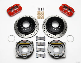 WILWOOD 140-11398-DR Rear Disc Brake Kit 12- Bolt Chevy w/parking Brk