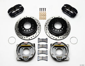 WILWOOD 140-11398-D Rear Disc Brake Kit 12- Bolt Chevy w/Parking Brk