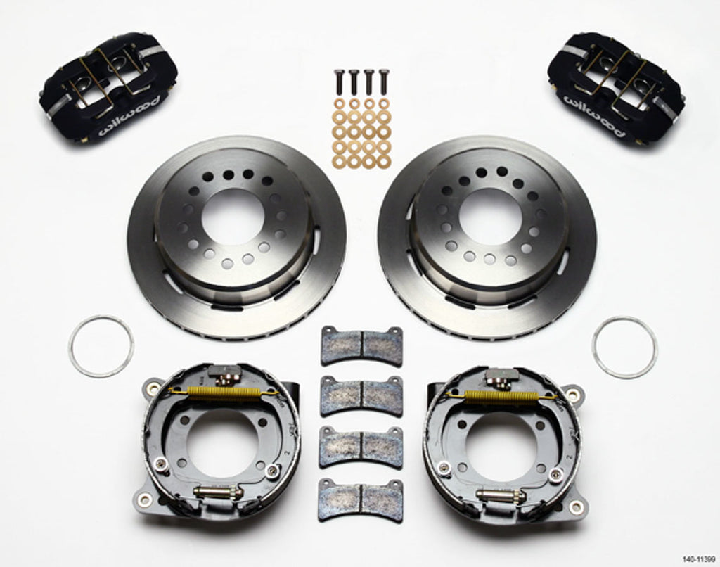 WILWOOD 140-11399 Wilwood Rear Brake Kit for 1993-1997 F-Body Vehicles - 11 Inch Diameter