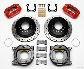 WILWOOD 140-11401-DR Rear Disc Brake Kit w/ Park Brake 12 Bolt GM