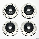 WILWOOD 140-11727-D Rotor Kit Frt & Rear C2 C3 Corvette 1PC Rotor