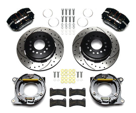 WILWOOD 140-11827-D Rear Brake Kit GM w/Park Drilled