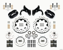 Load image into Gallery viewer, WILWOOD 140-12022-D Front Disc Brake Kit Blk 65-68 Impala Drum 12.19