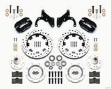 WILWOOD 140-12022-D Front Disc Brake Kit Blk 65-68 Impala Drum 12.19
