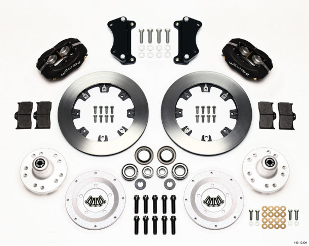 WILWOOD 140-12306 Front Brake Kit Heidts / Ridetch Drop Spindle