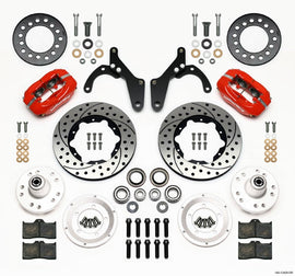 WILWOOD 140-12458-DR Front Disc Brake Kit 59-64 Impa;la Corvette
