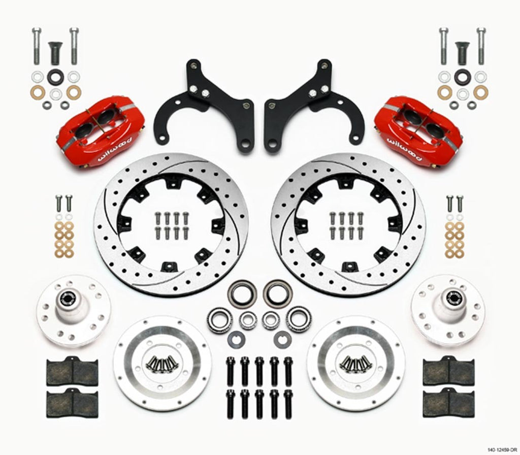 WILWOOD 140-12459-DR Front Disc Brake Kit 63- 64 Vette 12.19in