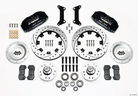 WILWOOD 140-12837-D Front Brake Kit 80-87 GM G-Body 6 Piston Caliper