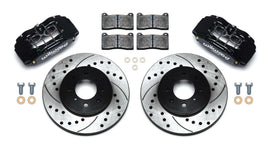 WILWOOD 140-12996-D Brake Kit Front Honda/Acura Blk Drilled