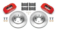 Load image into Gallery viewer, WILWOOD 140-12996-R Brake Kit Front Honda/Acura Red