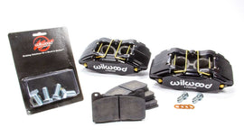 WILWOOD 140-13029 Caliper & Pad Kit Front Honda/Acura Black