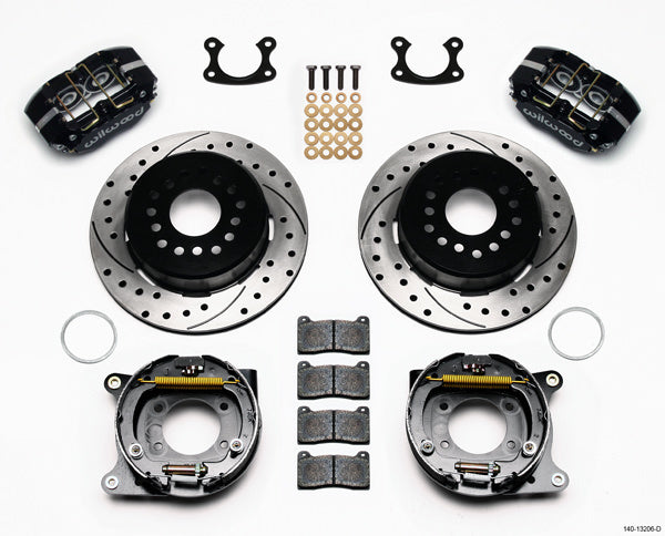 WILWOOD 140-13206-D Wilwood Disc Brake Rear Small Ford 2.5-Inch Offset - Part #140-13206-D