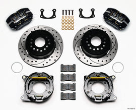WILWOOD 140-13207-D Rear Brake Kit Big Ford New 2.50in Blk Drilled