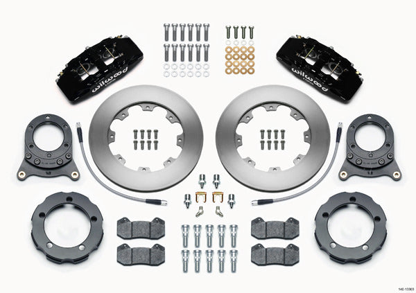 WILWOOD 140-13303 Wilwood 140-13303 Front Dynapro Brake Kit for 1966-1975 Ford Bronco, Black