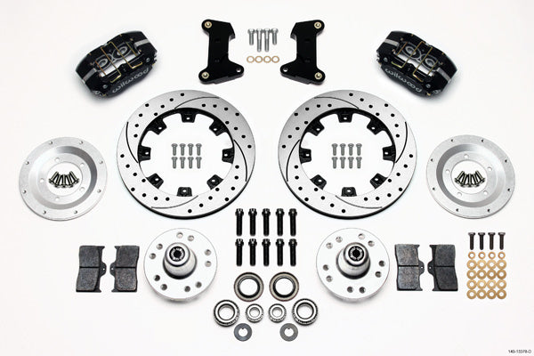 WILWOOD 140-13378-D Brake Kit Front Mustang II 12.19in Drilled