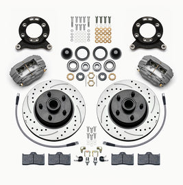 WILWOOD 140-13476-D Front Disc Brake Kit 65- 69 Mustang Drilled