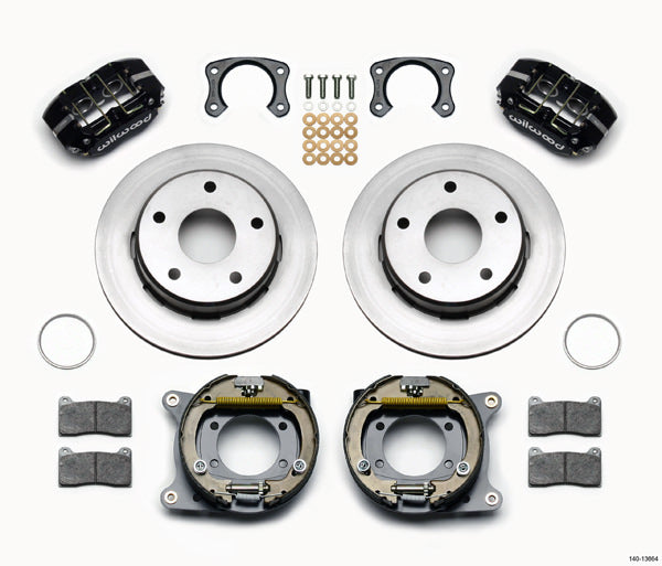 WILWOOD 140-13664 Brake Kit Rear Big Ford New Style 12.19in