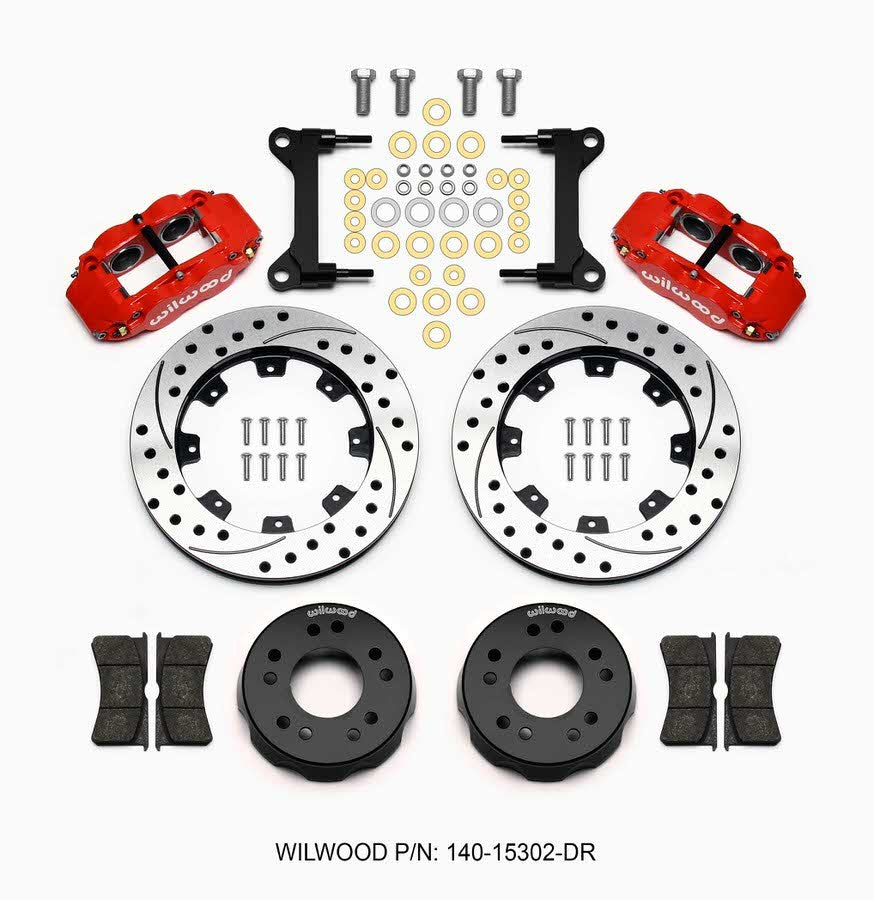 WILWOOD 140-15302-DR Front Disc Brake Kit C10 Pro Spindle 12.19in