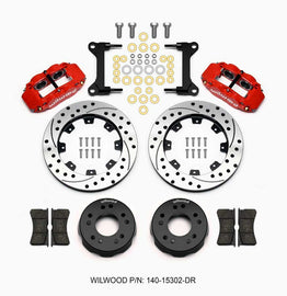 WILWOOD 140-15302-DR Front Disc Brake Kit C10 Pro Spindle 12.19in