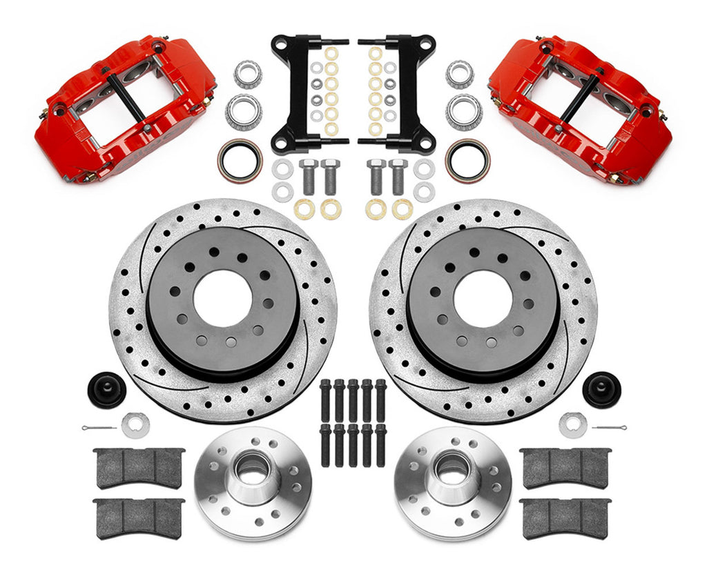 WILWOOD 140-15948-DR Brake Kit Front GM C1500 88-98 5 Lug 12.19in Rtr