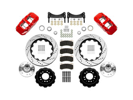 WILWOOD 140-16246-DR Brake Kit Front 80-87 GM G-Body Aero 6 Drilled