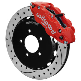 WILWOOD 140-16847-DR Brake Kit Front Honda Civic 13+ Drilled Red