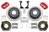 WILWOOD 140-17120-DR Brake Kit Rear Red FDP Drilled 11in GM G Body
