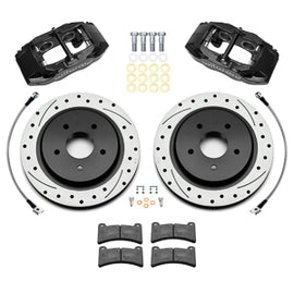 WILWOOD 140-17670-D Rear Brake Kit Corvette 97-04 C5