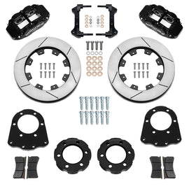 WILWOOD 140-18154 Wilwood Forged Narrow Superlite 6R Front Brake Kit for GM Fullsize SUVs 1971-1991