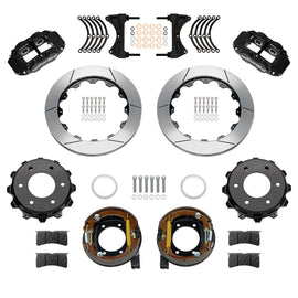 WILWOOD 140-18160 Wilwood Forged Narrow Superlite 4R Rear Brake Kit for GM Fullsize SUVs 1971-1991