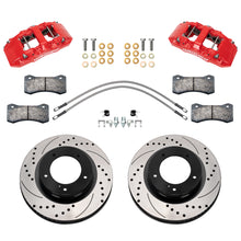 Load image into Gallery viewer, WILWOOD 140-18357-DR Wilwood Aero6-DM Front Brake Kit for 2007-2015 Toyota Tundra with 6-Piston Caliper and Drilled/Slotted Rotors