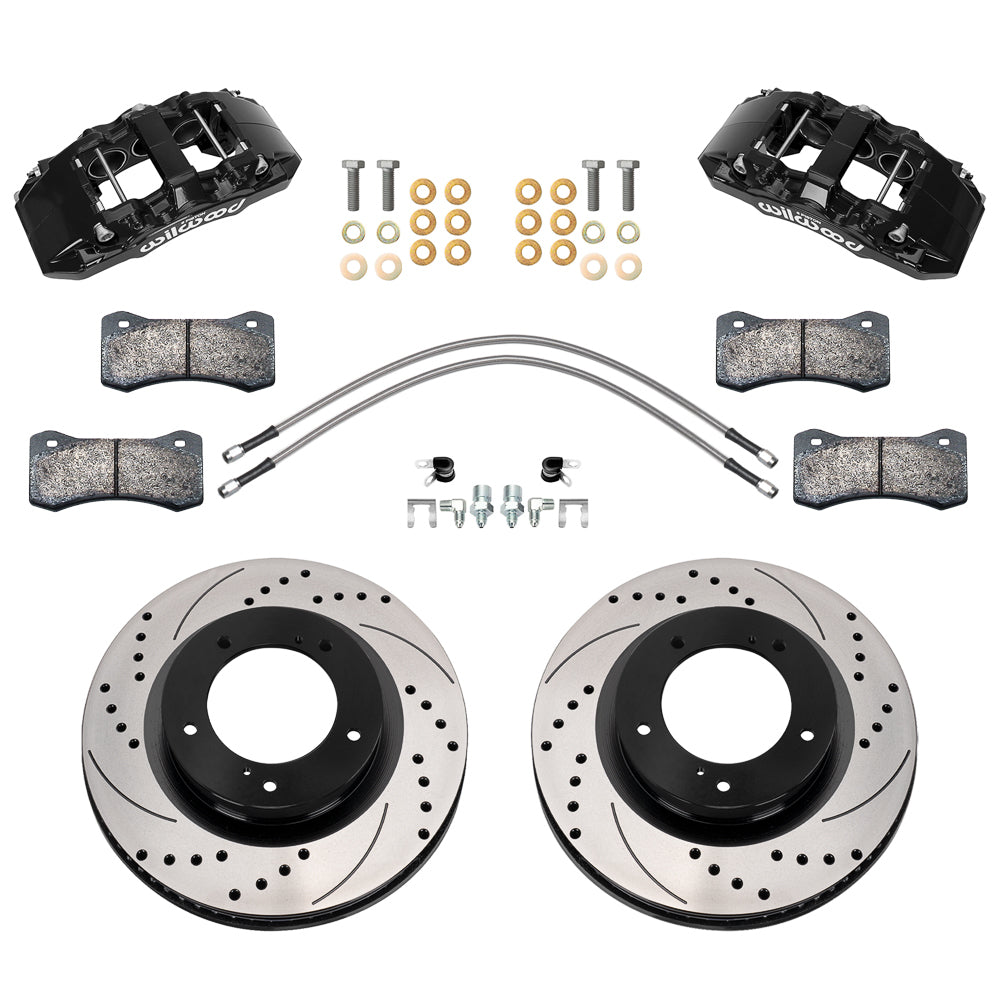 WILWOOD 140-18357-D Wilwood Aero6-DM Front Brake Kit for 2007-2015 Toyota Tundra