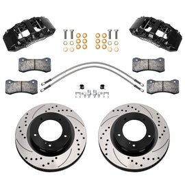 WILWOOD 140-18357-D Wilwood Aero6-DM Front Brake Kit for 2007-2015 Toyota Tundra