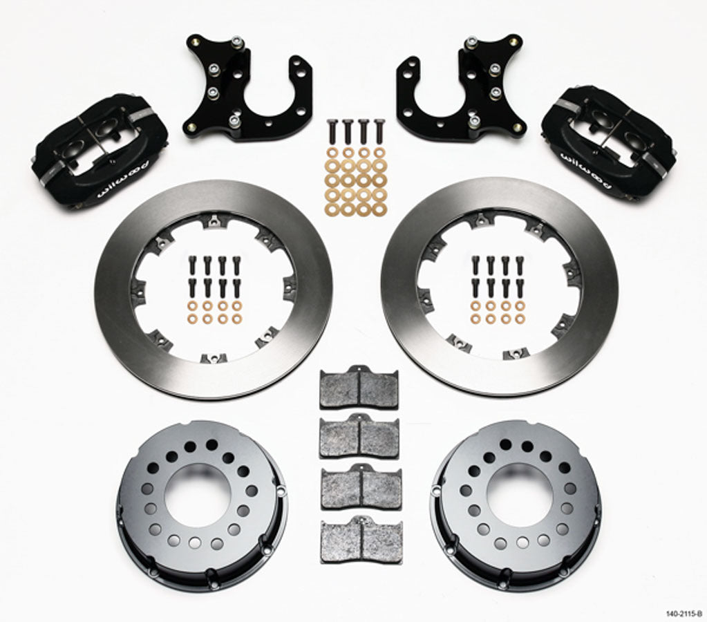 WILWOOD 140-2115-B P/S Rear Disc Kit Big Ford 2.36in