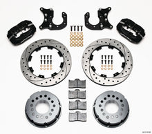 Load image into Gallery viewer, WILWOOD 140-2118-BD P/S Rear Disc Kit New Big Ford Drilled