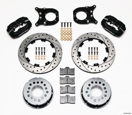 WILWOOD 140-5236-BD P/S Rear Disc Kit Chevy 12 Bolt