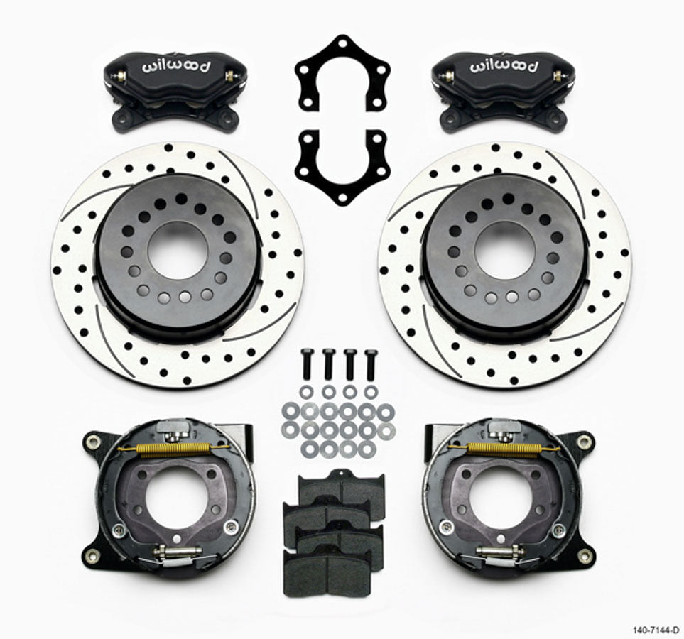 WILWOOD 140-7144-D P/S Park Brake Kit Mopar Dana