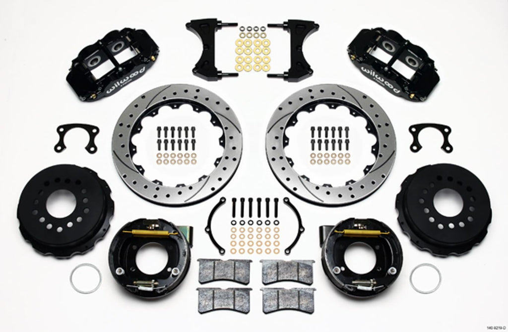 WILWOOD 140-9219-D Rear Disc Brake Kit Ford New Style 12.88 Rotor