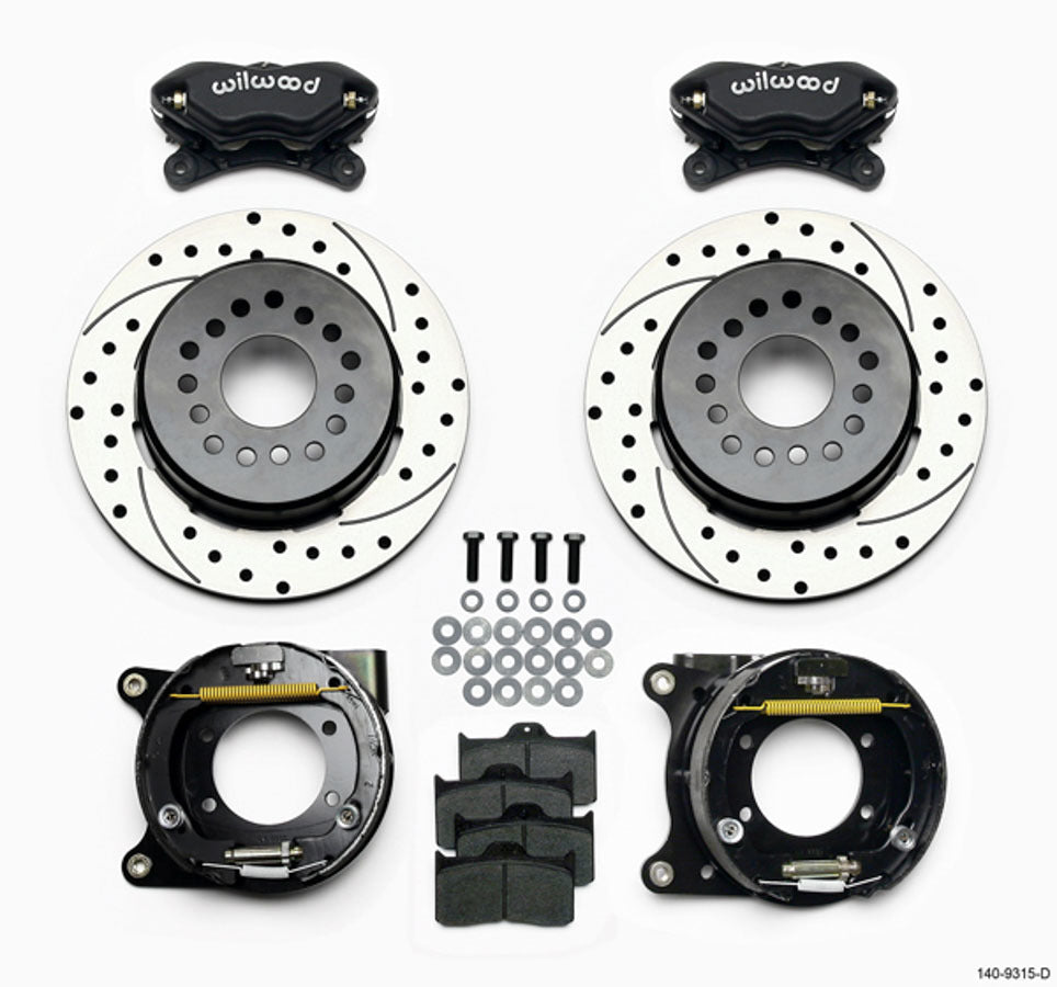 WILWOOD 140-9315-D Rear Disc Brake Kit GM 12-Bolt 12.19 Rotor