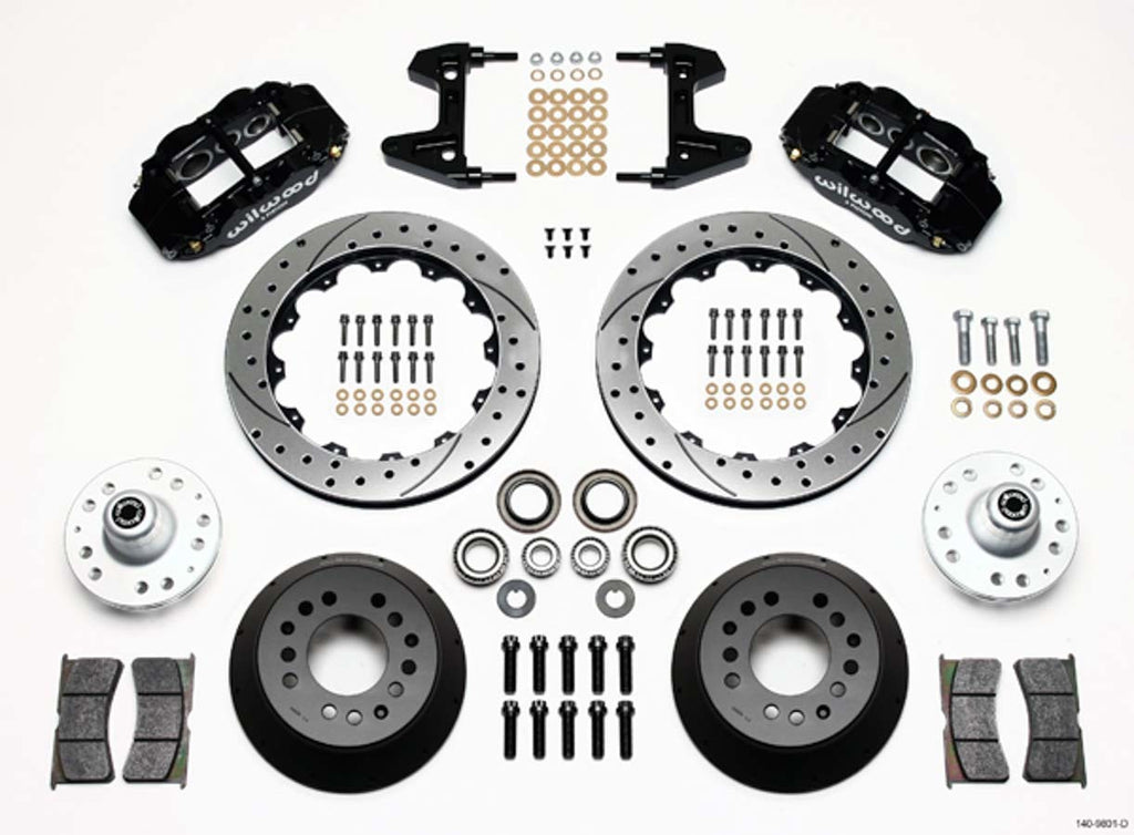 WILWOOD 140-9801-D Brake Kit Front Mustang II 74-78 13in Rotor