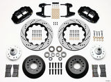 WILWOOD 140-9802-D Brake Kit Front 74-78 Pinto / Mustang Drilled