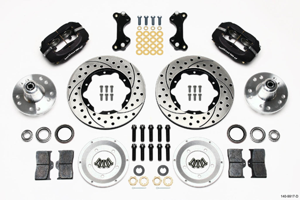 WILWOOD 140-9917-D Brake Kit Front WWE Pro Spindle 11in Dia Rtr