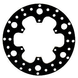 WILWOOD 160-3455 Rotor 6BT .350in 10.5 x 5.5 Frt Midget Drilled