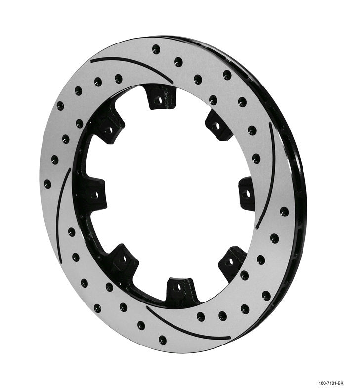 WILWOOD 160-7104-BK Rotor 8bt x 7in .810in x 12.19in L/H SRP Black