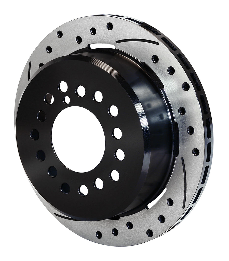 WILWOOD 160-9813-BK Brake Rotor & Hat 5 Lug 12.19in L/H