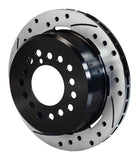 WILWOOD 160-9813-BK Brake Rotor & Hat 5 Lug 12.19in L/H
