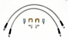 Load image into Gallery viewer, WILWOOD 220-11237 Flex Brake Line Kit 22in L 3/8-24 to 90 Deg.