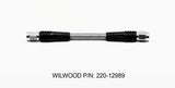 WILWOOD 220-12989 Wilwood 220-12989 Flexline 3 AN Hose Assembly, Female-to-Female, Braided Stainless Steel