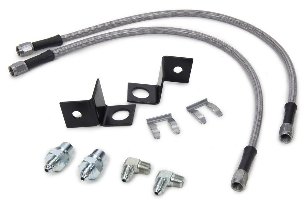 WILWOOD 220-14690 Flex Brake Line Kit Ford Crown Vic 03-11