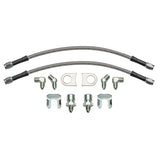 WILWOOD 220-17288 Flexline Kit 12in 3/8-24 to 90 Deg.